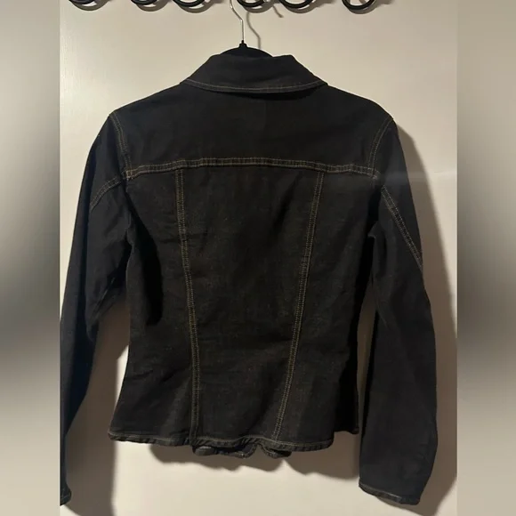 Faconnable Dark Denim Jean Jacket - Picture 4 of 8